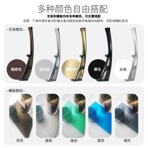 Awning Rain Cover Sunshade Outdoor Sunshade Outdoor Blinds Shades & Awnings Thickened Rain-Covered Balcony Awning Sunshade Outdoor Blinds Shades & Awnings