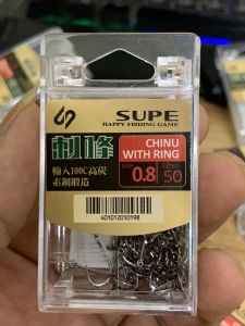 Lưỡi Câu SUPE Chinu có lỗ [Lưỡi Câu Chính Hãng] Siêu Chuẩn Đủ Size