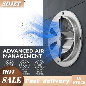 SDJZT Có thể điều chỉnh vòng Air Vent lưới tản nhiệt 95mm 125mm ống bìa cho yên tĩnh năng lượng hiệu quả không gian sống