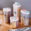 Hộp Đựng Hạt Chia Ngăn Trong Suốt 2500ml, Bảo Quản Thực Phẩm, Nhiều Ngăn Đựng Gia Vị,Đồ Khô, Ngũ Cốc.... 