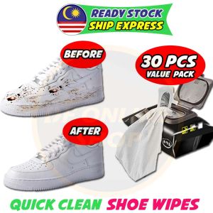 UBH Shoe wipes Shoe wet wipes Portable travel pack quick wipes Pencuci Pembersih kasut Tisu kasut