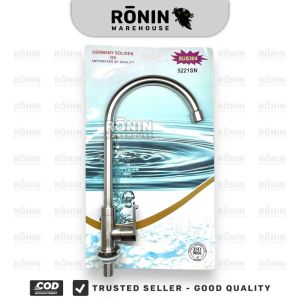 SOLIGEN Kran angsa stainless wastafel 5221 stainless steel keran cuci piring