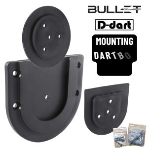 BULLET DARTBOARD BRACKET - MOUNTING DARTBOARD HANG SYSTEM WALL BRACKET INCLUDES DARTBOARD HANGING KIT
