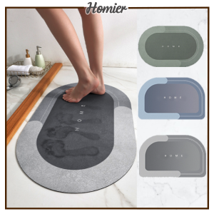 24ShipOut Super Fast Absorbent Floor Mat Bathroom Alas Kaki Bilik Air Dapur