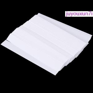 juyouxun7i แถบกระดาษทดสอบน้ำมันหอมระเหยน้ำหอมอโรมาเธอราพี100ชิ้นขนาด130x15มม.