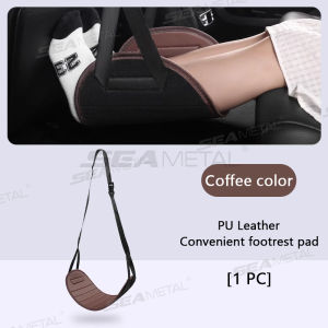 SEAMETAL Car Back Row Seat Foot Holds Childrens Car Legs Holding The Foot Stool To Self-driving Tour To Rest Long-distance Car Must-have Artifacts