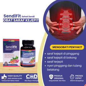 Obat Saraf Kejepit Obat Saraf Kejepit Di Pinggang Obat Saraf Kejepit Di Bokong Obat Saraf Terjepit Obat Nyeri Pinggang Tulang Belakang Obat Pinggang Kaku Obat Nyeri Menjalar Kebas Dan Kesemutan - SendiFit