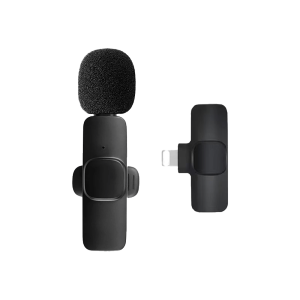 ไมโครโฟนไร้สายWireless Microphoneไมโครโฟนไร้สายแบบพกพาสําหรับios/Type-Cไมค์ไร้สายหนีบเสื้อ ไมค์หนีบปกเสื้อ