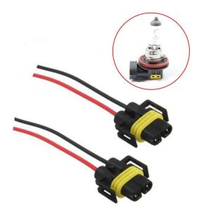 2Pcs H11 H8 Light Conversion Wire Harness Adapter Connector for Car Headlight Auto Lighting Accessories