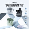 ROBOT TWS Earphone Wireless Bluetooth 5.4 with Gagang Mini 2 cm Headset Bluetooth 37H PlayTime Nova T1 Original - Garansi 1 Tahun. 