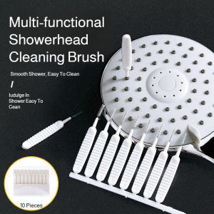 🚿 Portable Water Brush Cleaning Brush For All Types Of Shower Heads With Ultra-Fine Brush Head Soft Bristles Effective Bathroom Unclogging Small Brush