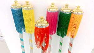 ไม้คฑา ดรัมเมเยอร์ หัวพู่ญี่ปุ่น 80-135cm.