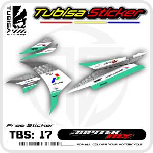 Sticker Striping Jupiter Mx New 135 - Stiker Striping Variasi Motor Jupiter Mx New 135. TBS.17