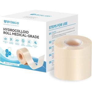 5M Extra Large Hydrocolloid Bandage Dressing Ultra-thinSoft waterproof Self-Adhesive Scar Cover Tape