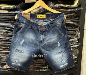 JEANS PENDEK SOBEK PRIA / CELANA JEANS PENDEK PRIA TERBARU / JEANS PRIA DISTRO / CELANA JEANS MC WISCER / JEANS MODEL SLIMFIT