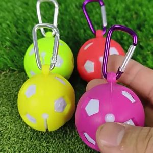 Golf silicone ball cover  1 Individually packaged golf ball covers   Golf silicone cover   With climbing hook