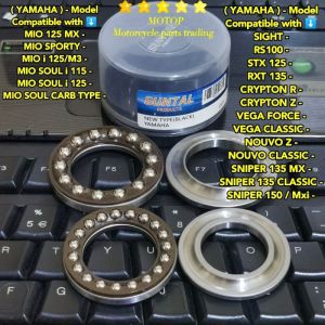 SUNTAL BALL RACE SET FOR - MIO SPORTY - SNIPER150 - MIO i 125 - FURY 125 - AEROX - XRM 125 - NMAX