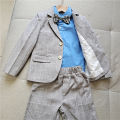 GUKENRO Uniforms For Boy Children Korean Plaid Suit Set Piano Host Dance Baby Handsome One Year Old Cute Pageboy Blazer for Kid. 