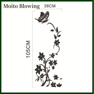 Moito Butterfly Refrigerator Sticker Home Decoration Kitchen Mural DIY Wall Stickers