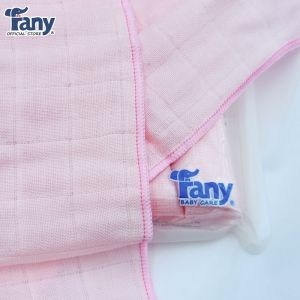 FANY Baby Care Antibacterial Bamboo Cloth Towel 2-Layer 32x32cm - Soft Absorbent Bath Towel
