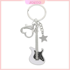 Jozoo Creative Mini Musical Instruments Guitar Keychain Keyring Women Men Gift
