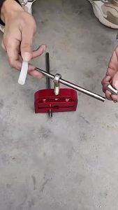 Manual Press Machine – Stainless Steel/Copper Jacket Hose Withholding Locking Machine for Spray Joints