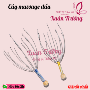 Bạch tuộc massage đầu 12 nhánh | Cây massage đầu giảm căng thẳng | Dụng cụ massage đầu