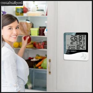 【warmfamilyou1】 เครื่องวัดอุณหภูมิและความชื้นดิจิตอล HTC-2 สำหรับควบคุมสภาพอากาศในบ้านและโรงเรือน พร้อมฟังก์ชันบันทึกข้อมูล