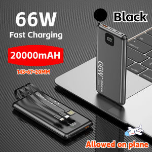 JY SG Stock⚡120W 1mAh  /With Two Cables  IOS+C    7-Device Fast Charge    LED Light    Travel Camping