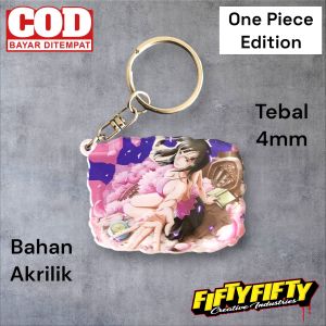 Gantung Kunci Karakter One Piece Ganci Karakter Robin bahan Akrilik