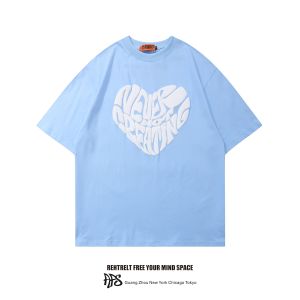 PPDshop 🌊เสื้อยืดลายหัวใจแบบเท่ๆ💝 ใส่แบบอิปฮอปเป็นชาวแก๊งหรือจะใส่คู่กับแฟนก็ดูดีแน่นอน