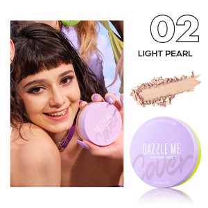 Phấn phủ kiềm dầu dạng nén DAZZLE ME Better than Filter Double Kill Two Way Cake Powder 9g