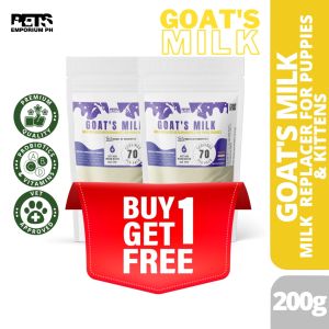 Buy 1 Take 1 PEPH Instant Goats Milk with Probiotics for Dogs and Cats replacer puppies kittens Powdered milk Dairy product Milk substitute Nutritious drink Natural source of protein Lactose-free Gluten-free Calcium-rich Vitamins and minerals Digestive
