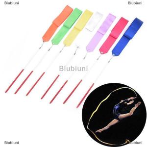 [COD] Biubiuni 2M Professional GYM Ribbon เต้นริบบิ้นจังหวะศิลปะยิมนาสติกบัลเล่ต์ streamer