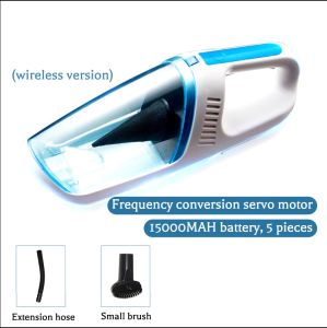 Handheld Cyclone Vacuum Cleaner Wired High-Power Mopping Bed Sheet Mite Removal Curtain Dust Removal Carpet Pet Cat Dog Hair Upgrade Wireless Portable Rechargeable Lithium Battery Vacuum Cleaner
