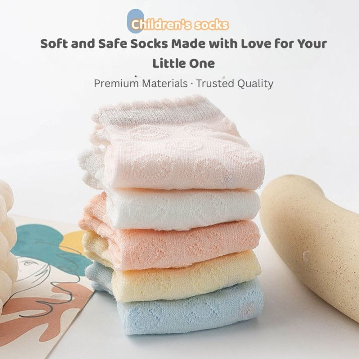 EZYLITTLES%20Baby%20Mesh%20Cotton%20Socks%20Anti%20Slip%20Short%20Breathable%20Summer%20Socks%20for%20Newborn%20Infant%20Toddler%20Boys%20Girls%20Stokin%20Bayi%20Nipis%20Lembut%20Berlubang%20Anti%20Tergelincir%20Sesuai%20Cuaca%20Panas%20Selamat%20Dipakai%20Harian%20Selesa%20Kain%20Kapas%20Untuk%20Bayi%20Jalan%20-%20Image%205