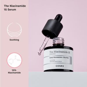 COSRX The Niacinamide 15 Serum 20ml | Oil Control & Pore Minimizer | Acne Spot Corrector & Brightening | Fade Scars & Balance Sebum