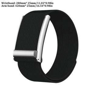 GOLFDIN Nylon Elastic Sport Band Shockproof Adjustable Bicep Band Premium Soft Replacement Wristband for Whoop 5.0