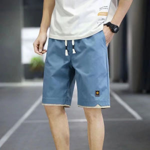 Men Casual Shorts Comfort Fit With Slant Pockets And Drawstring Waist Seluar Pendek Lelaki 男生短裤