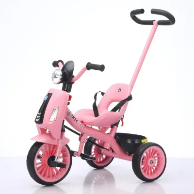 Kids Push Tricycle Baby Tricycle Three Wheels Bike for Kids Baby With Basket Tricycle Stroller