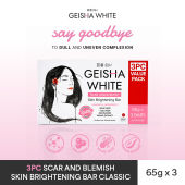 Geisha White Classic Kojic Bar 65g x 3PC PACK