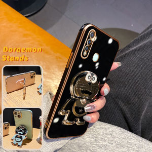 Casing Ponsel untuk VIVO Y19 Y5S Z1 Pro Y17 Y15 Y12 Y11 2019 Y16 Y12i Y35 Y56 5G Y15s Y15a Y01 Case lunak pelindung Softcase silikon sarung HP tempat ponsel Casing lipat Doraemon lapisan lembut Kesing