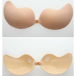 Bra Korean Style Women Silicone Strapless Invisible Bra Wedding Party Strapless Rimless Underwear