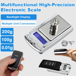 Compact Weighers Portable Mini Gram Weight Scale Weighing Accuracy0.01g Car Key Shape Personality Easy To Put in The Pocket Kitchen Scale