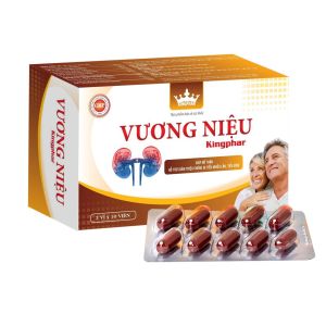 Vương Niệu Kingphar - Giúp bổ thận hỗ trợ giảm tiểu đêm tiểu nhiều lần - Hộp 30 viên