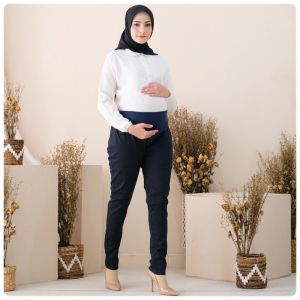 Celana Hamil Kerja Twill Combed Premium Hq Tebal