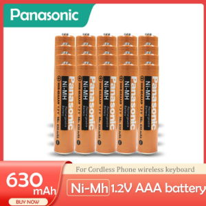 Panasonic AAA Ni-Mh 630mAh Rechargeable Batteries: A Comprehensive Guide