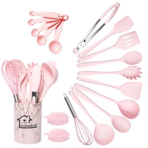 18PCS  Silicone Kitchen Utensils Set Cooking Tools Set Spatula Kitchen tools Kitchen Cooking Tools