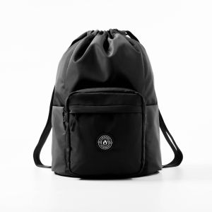 INSANELTD.TAS SERUT ISN ADHOR 02 / STRING BAG/TAS SERUT RANSEL - Tas Olahraga - Premium - Hitam
