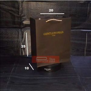 Paper bag Gentle woman club premium 20 x 25 x 10 small